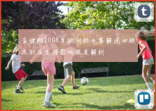 黄健翔2008年欧洲杯决赛解说回顾及职业生涯影响深度解析